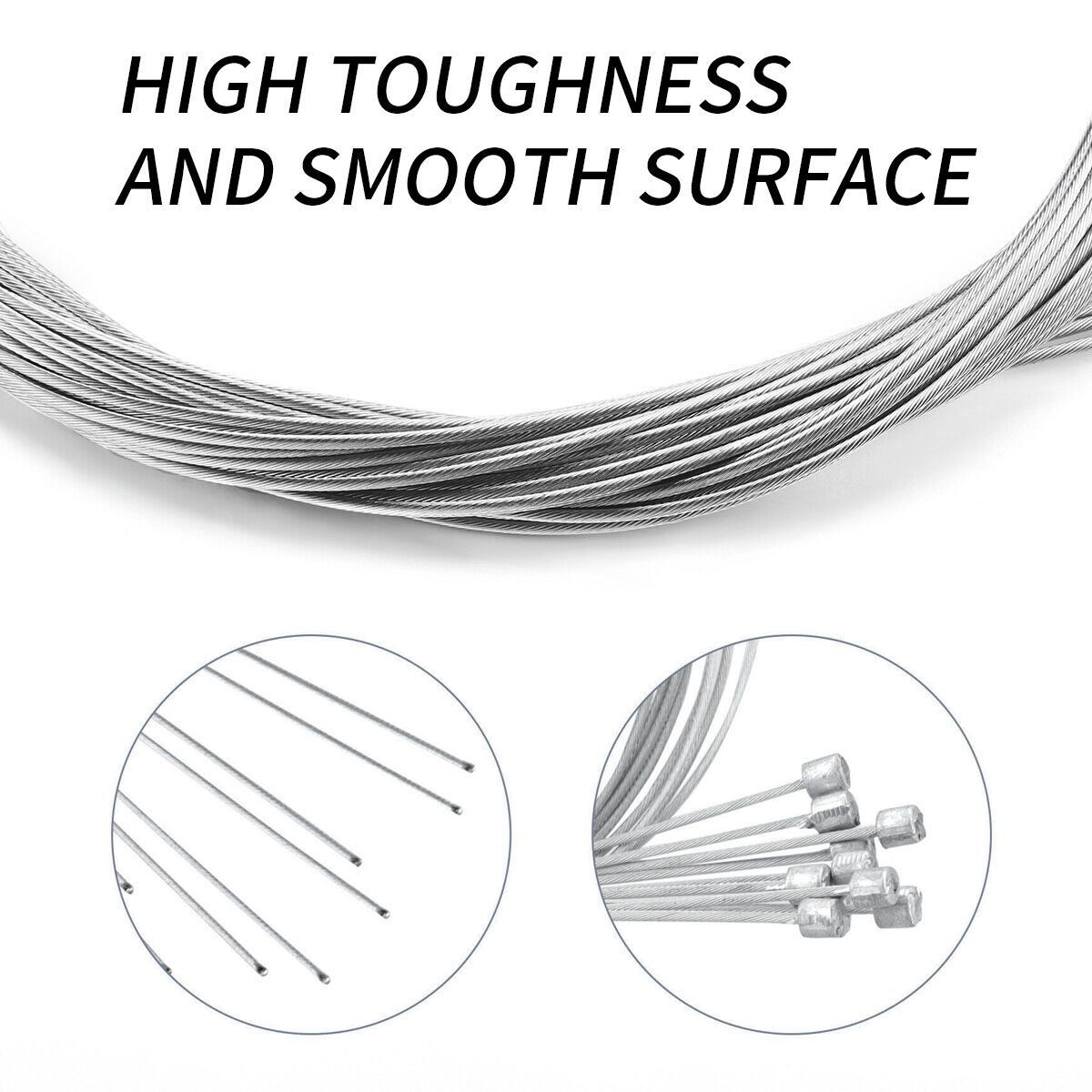 10 Bicycle Shift Cable Shifter Derailleur Gear Stainless Steel Inner Cable Wire