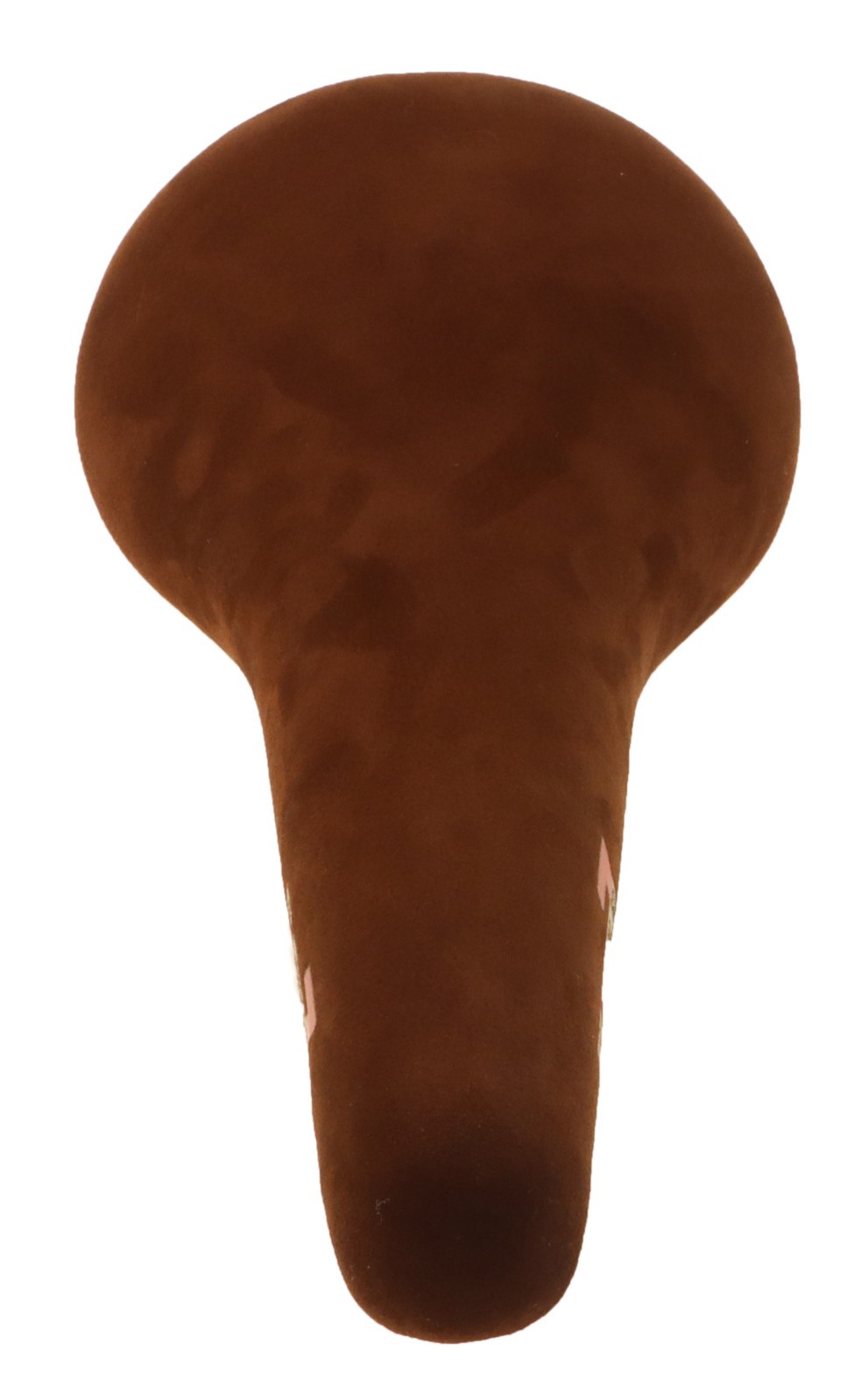 Kashimax Five Gold 7P Saddle NJS 30mm Rails Brown Suede Leather NEW NOS