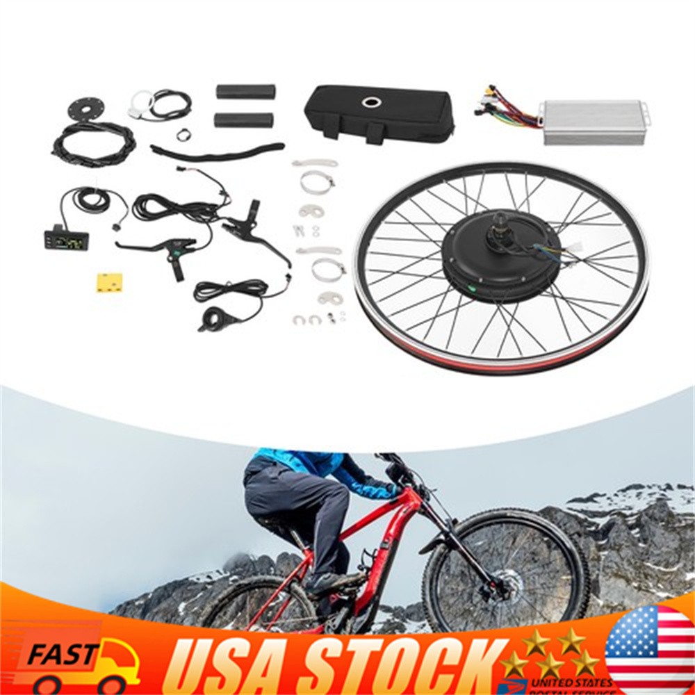 27.5 inch Rear Wheel 48V 2000W Electric Bicycle Motor E-Bike Hub Conversion Kit