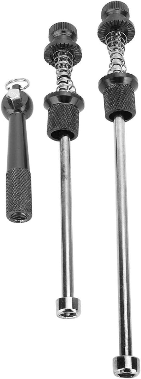 Aluminum Alloy Road Bike Anti Theft Quick Release Secure Lock Skewers Set Cyc…