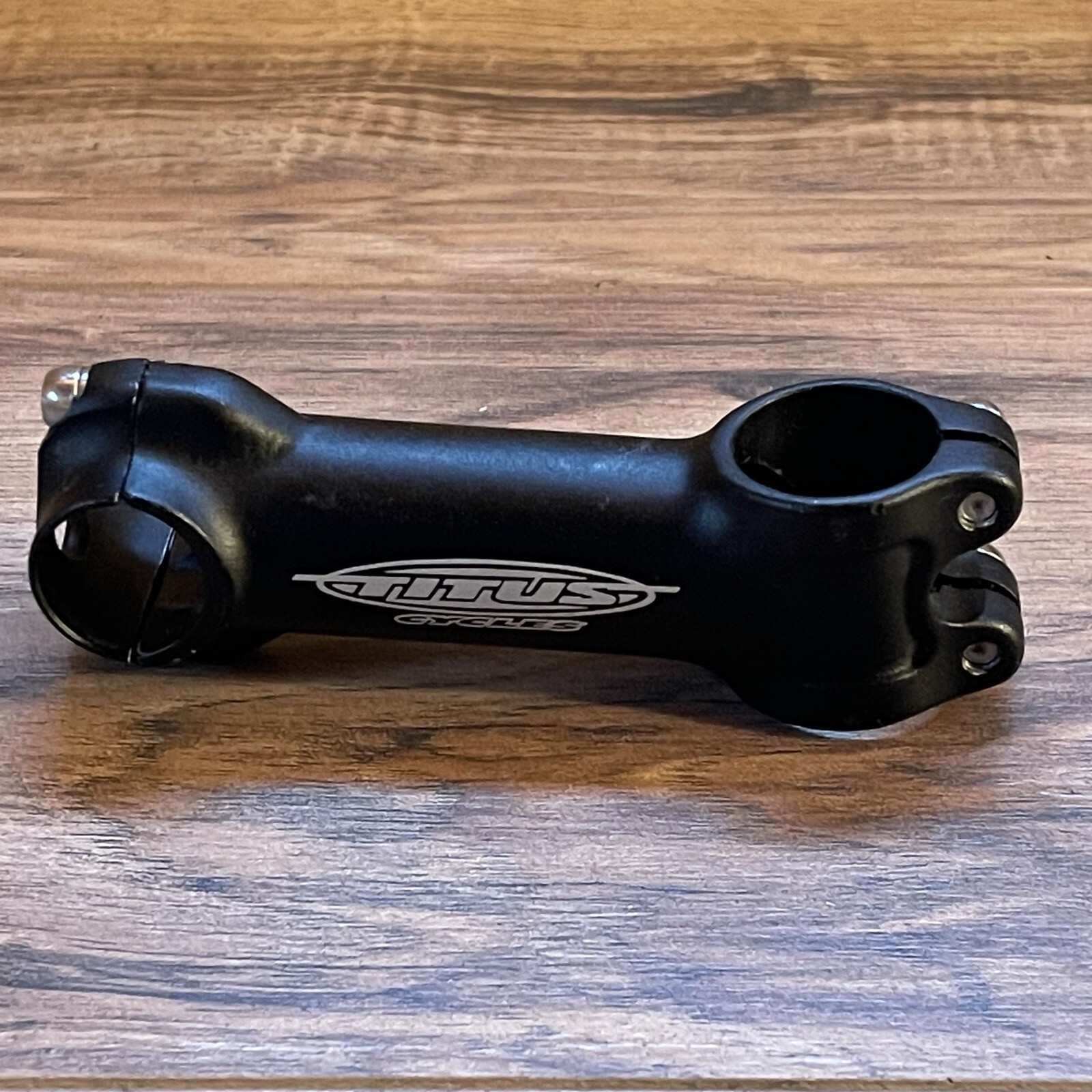 Titus Black Aluminum Mountain Bike Stem 100 1 1/8 Threadless 5 Degree 25.4