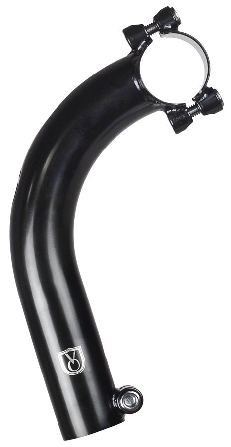 Velo Orange Cigne Stem Clamp 31.8mm Bar Clamp 70mm Rise 145mm Black Aluminum