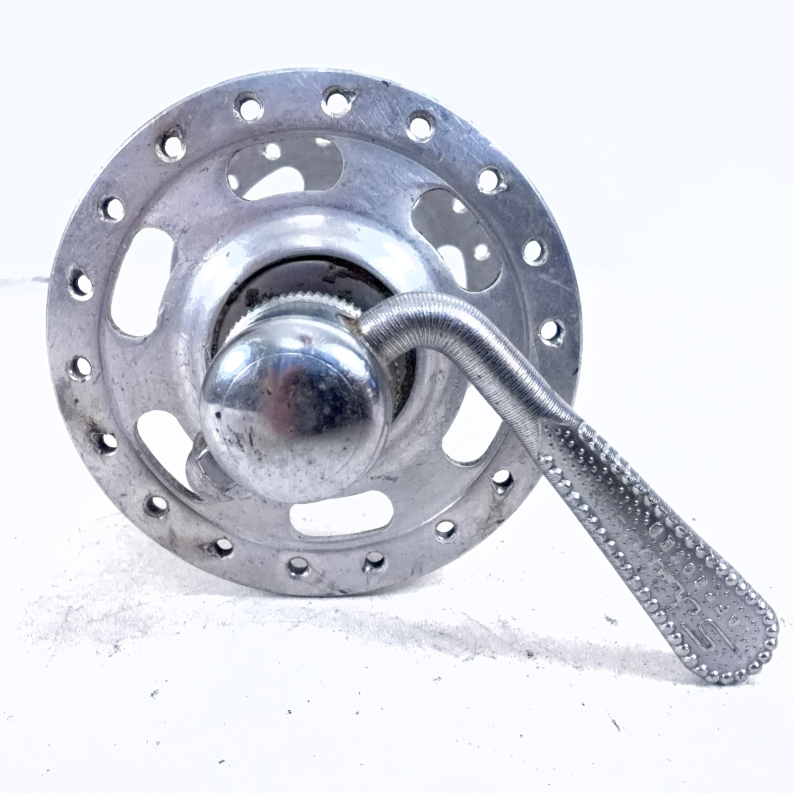 Shimano High Flange Drilled Vintage Front Hub Quick Release 97mm OLD 36 Hole