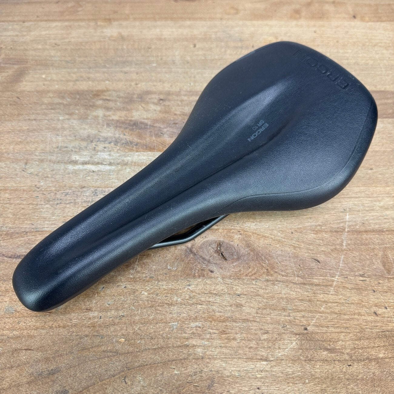 Low Mile! Ergon SR 10 7x7mm Steel Rails 140mm Bike Saddle 320g