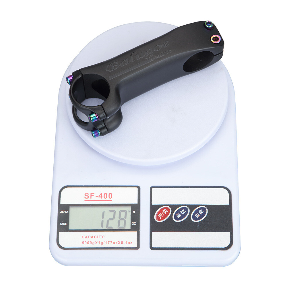 6/17° Carbon Fiber Stem for Road mtb Bike Stems 31.8*70/80/90/100/110/120/130mm