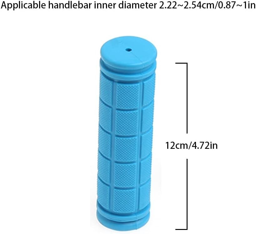 1 Pair Kids Bike Grips Anti-Slip Rubber Bike Handlebar Grips for BMX MTB Bicy…