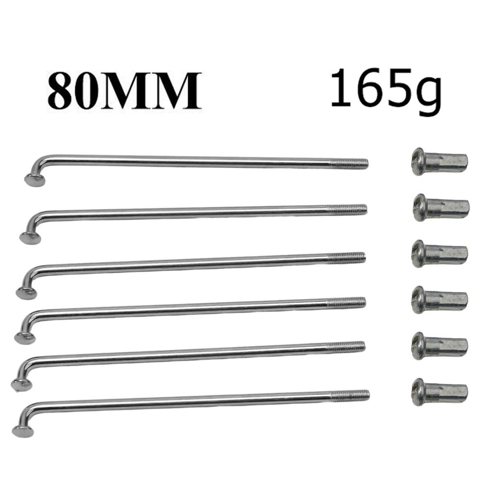 12G Electric Bicycle E-bike Wheel Tire Steel Spokes-Bike-Parts 36X 80-305mm