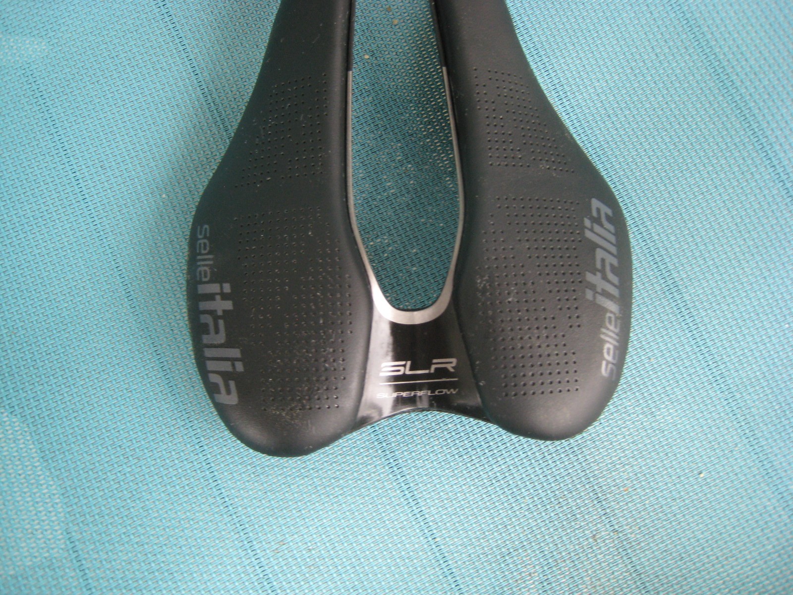 Selle Italia SLR Boost Superflow 130mm 7x7mm Ti 316 Rails Bike Saddle