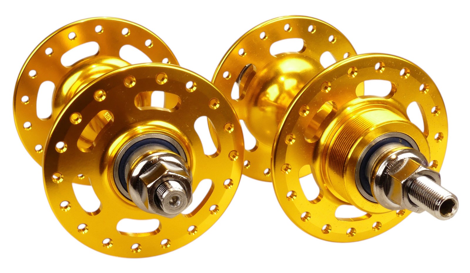 Suzue 36H 3/8″ axle flip flop sealed bearing single speed BMX bicycle hubset