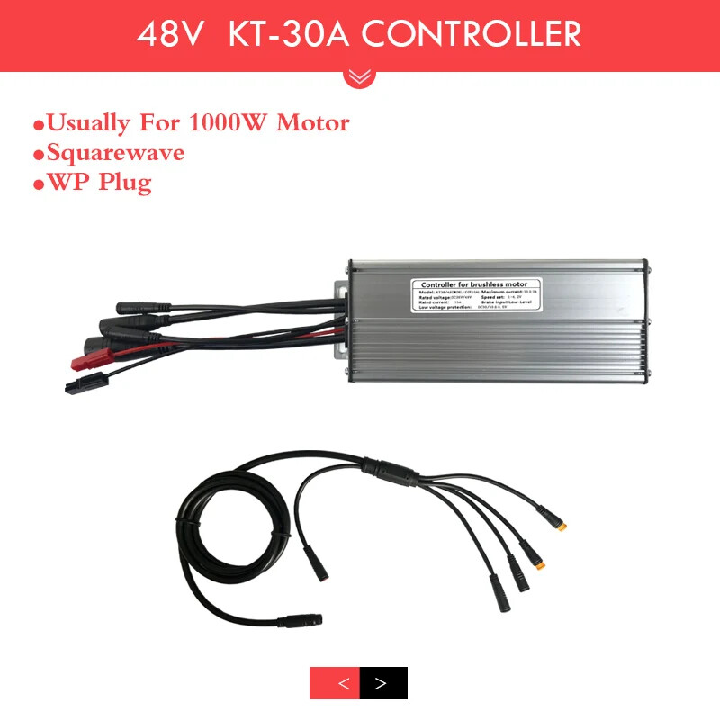 Electric Bicycle Controller 36V 48V 250W-1500W Waterproof Brushless Controller
