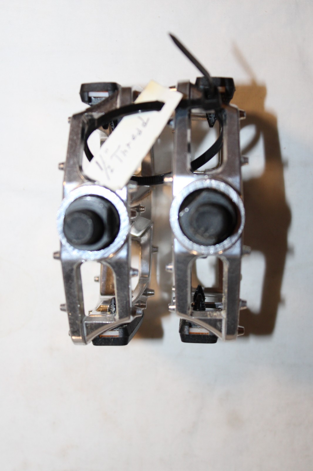 Alta VP-565 Bicycle Alloy Pedals Chrome 1/2″ Thread