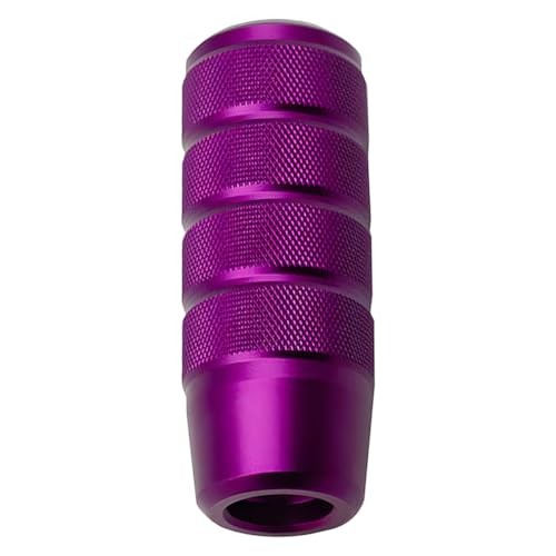 95mm/3.74″ Car Shifter Knob, Aluminum Weighted Automotive Gear Shift Purple