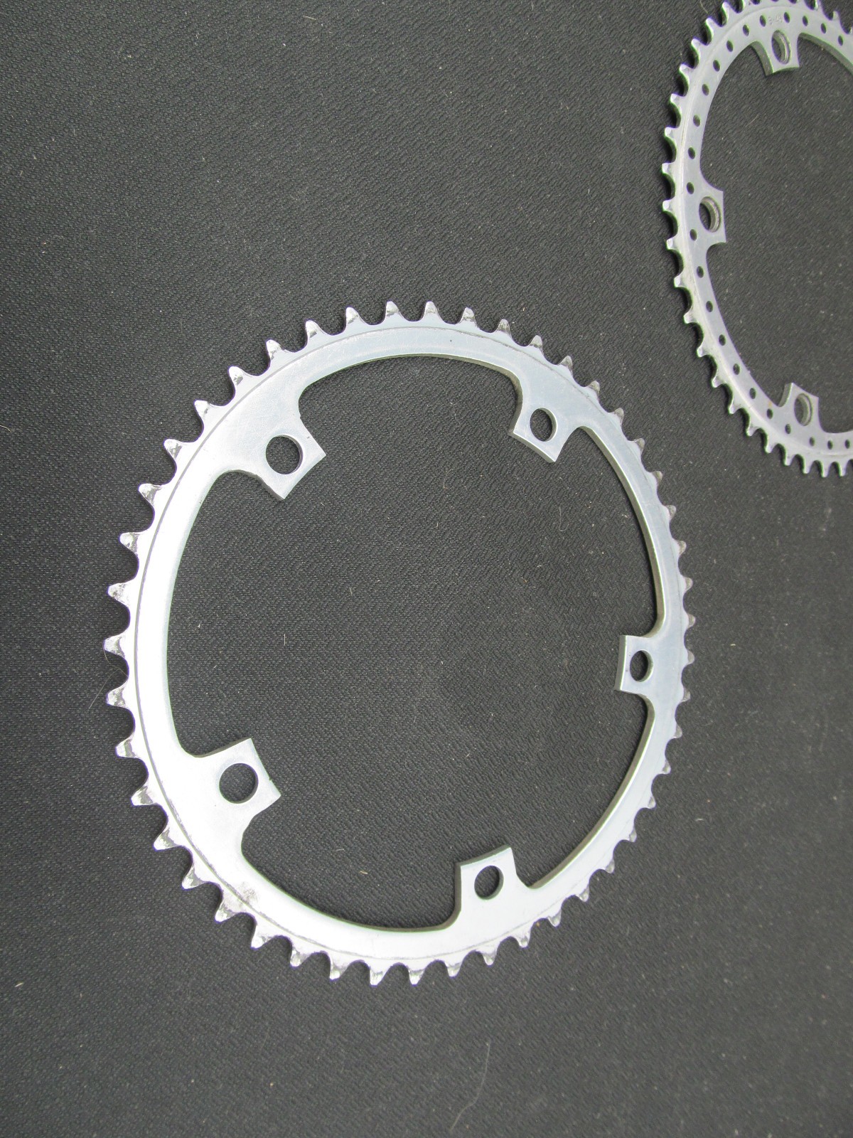 Campagnolo Nuovo Record Crankset 170mm 52-42 with 3 extra Chainrings – Used