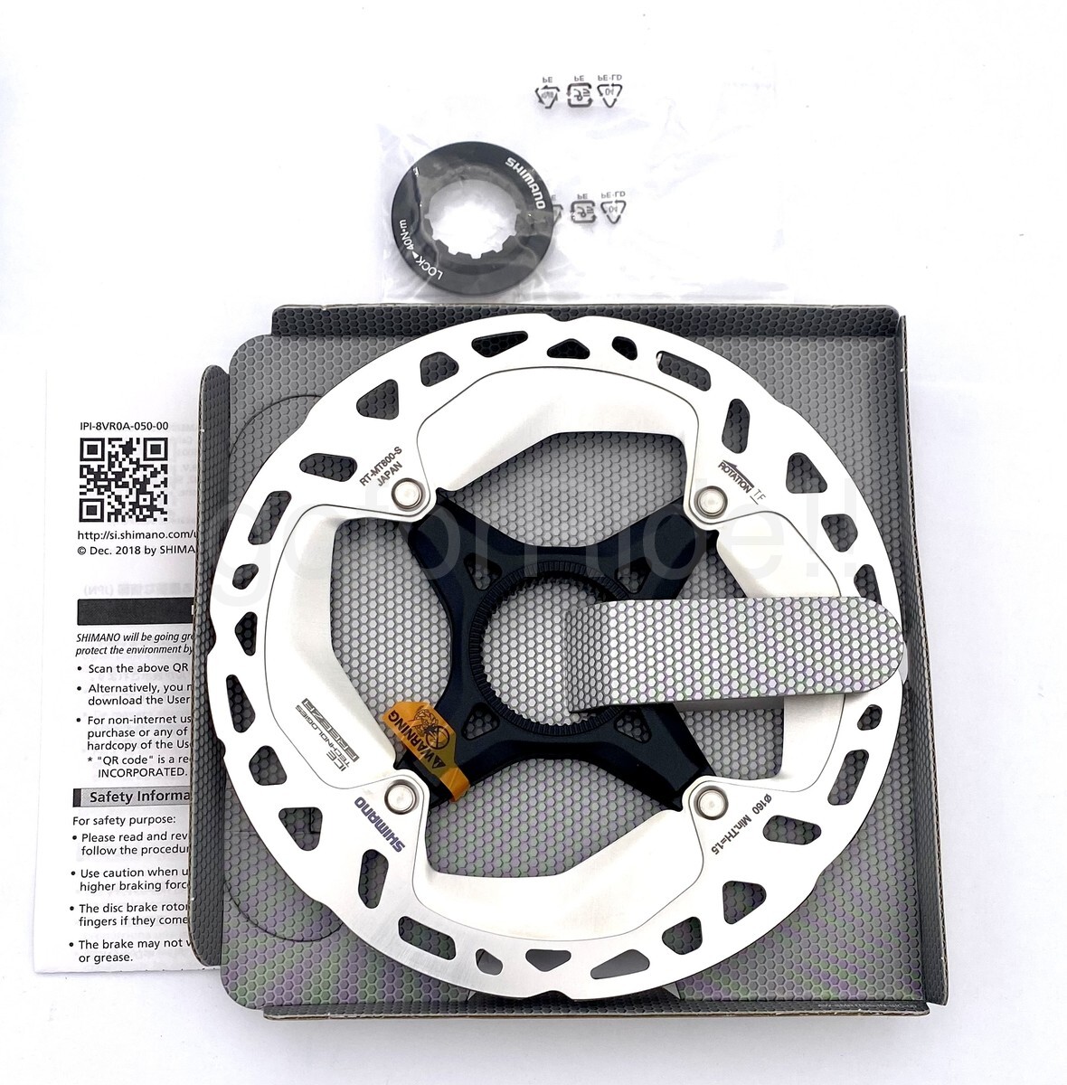 Shimano XT RT-MT800 140/160/180/203mm Bike Disc Brake Rotor Center Lock New