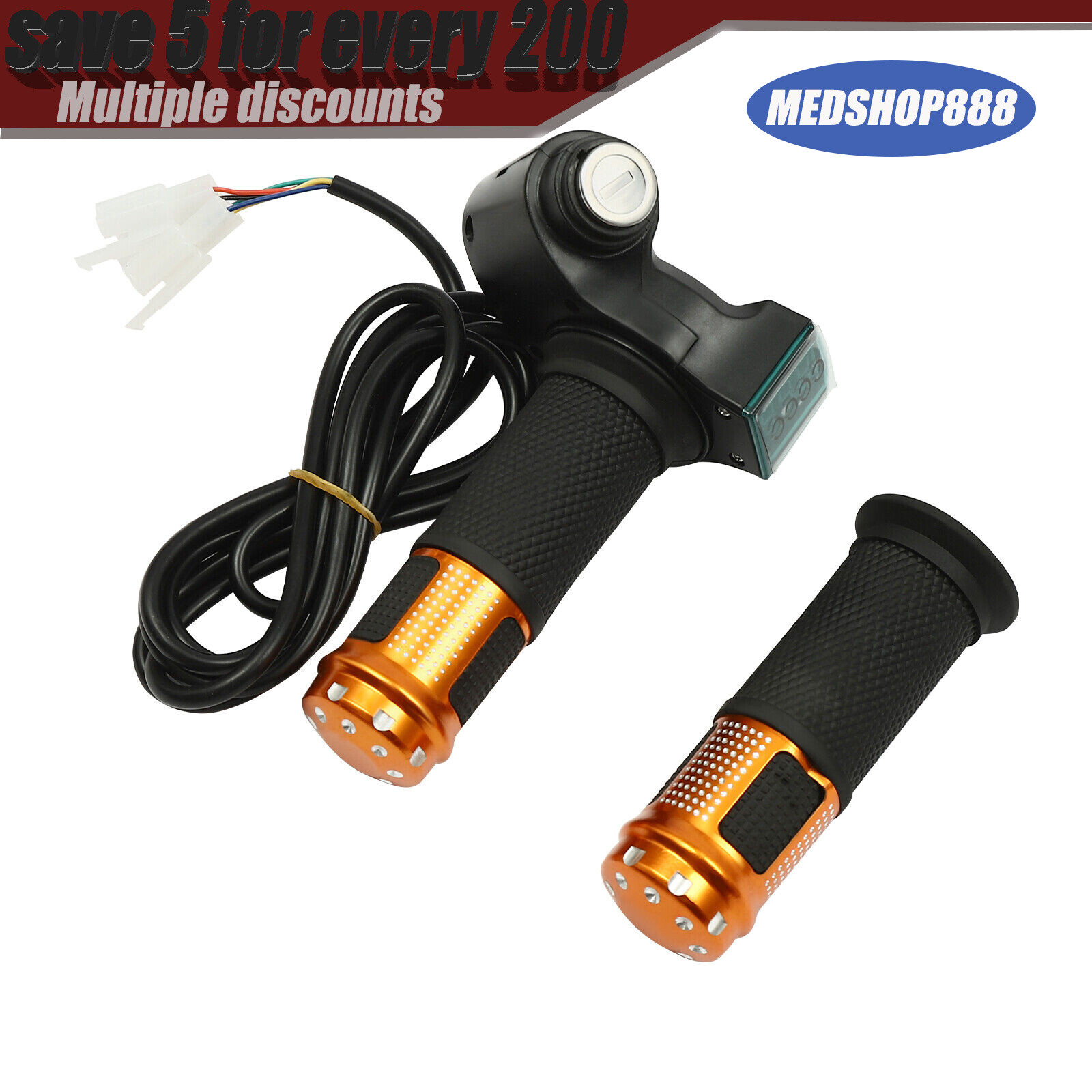 36V DC 350W Digital Electric Bicycle Motor Kit Brushless E-Bike Conversion Set