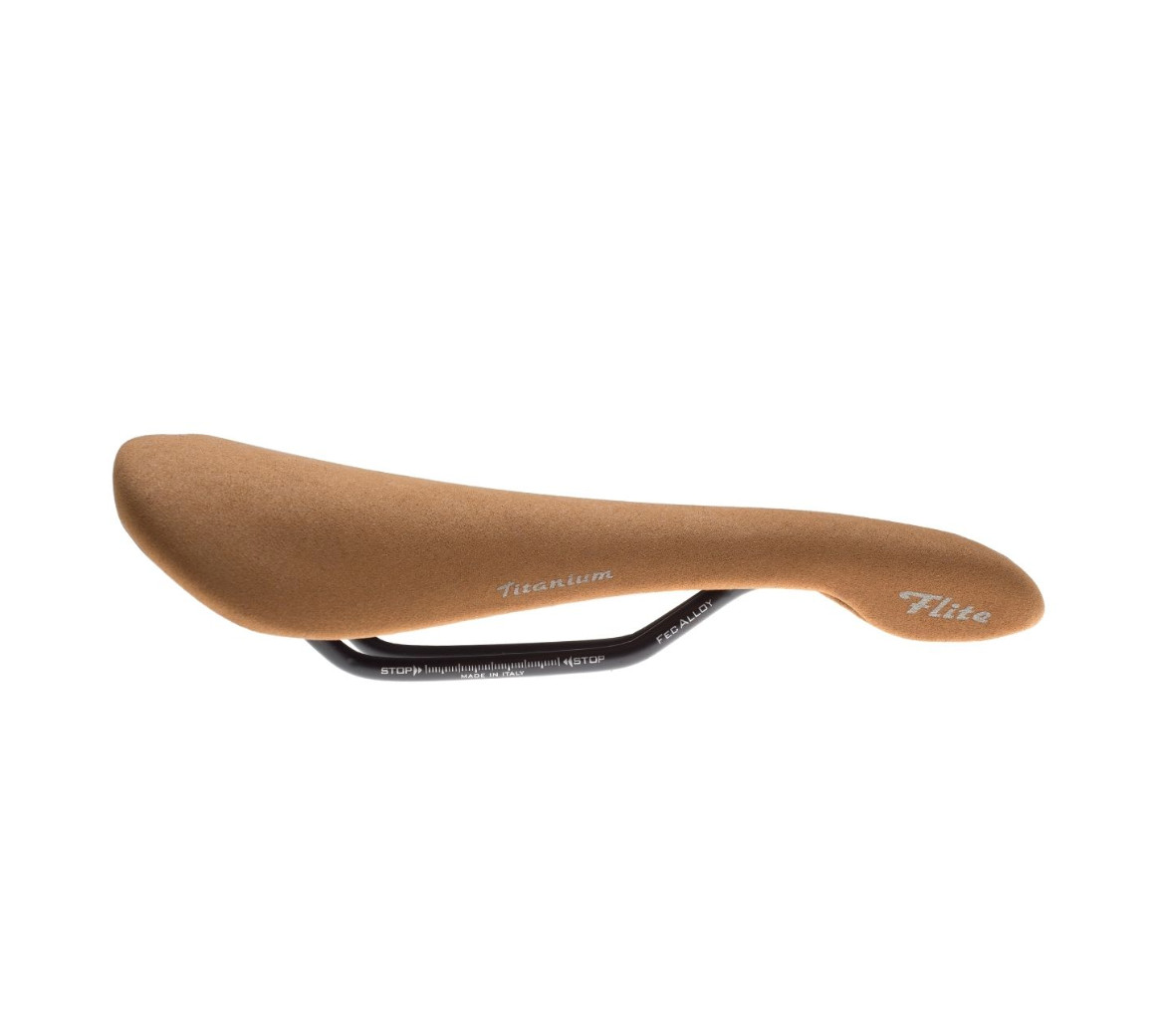 Selle Italia FLITE 1990 Classic Saddle – Nubuck Brown
