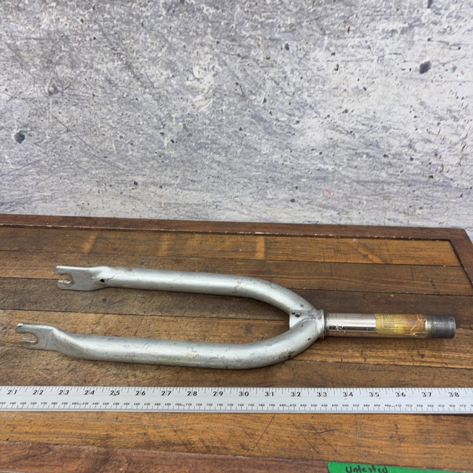Vintage Mongoose BMX Fork 20in 1979 Tange MX 1 In Threaded Old School Japan