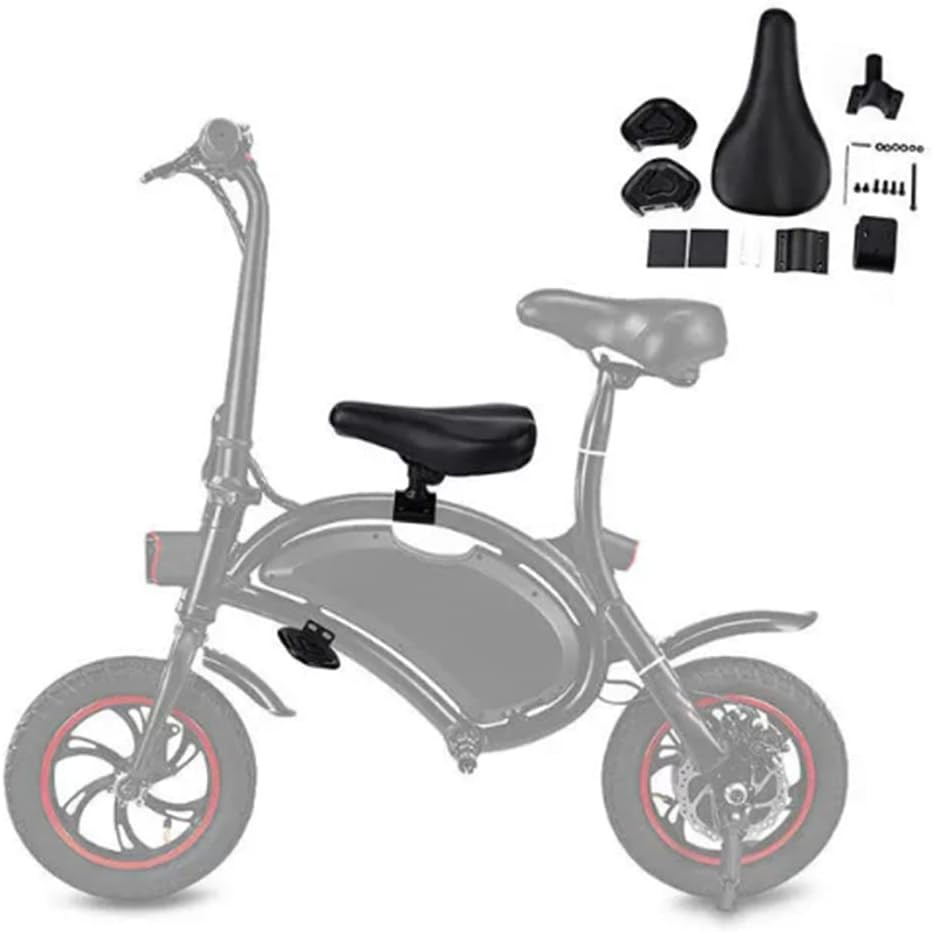 Children’s Saddle Seat & Foot Pedals for DYU Electric Bike – Easy Installation