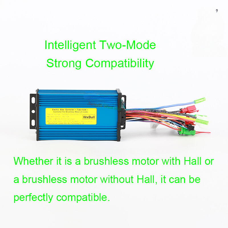 36V 48V 52 60V 72V 1000W Ebike Sine Wave Brushless Controller Scooter BLDC Motor