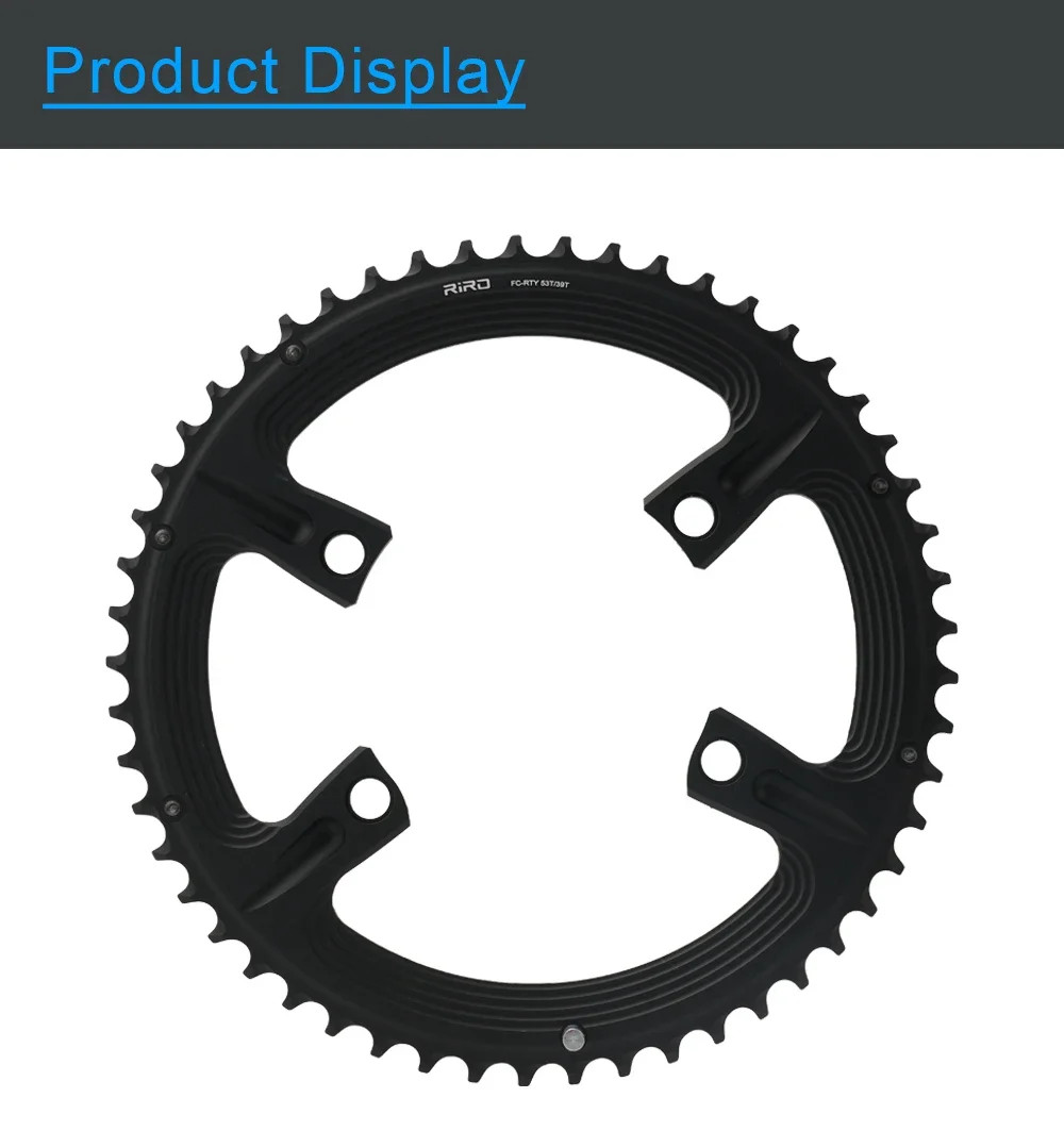 Road Bike 4 Bolts 110BCD Chainring DURA-ACE FC-R9100 50-34T 52-36T 53-39T