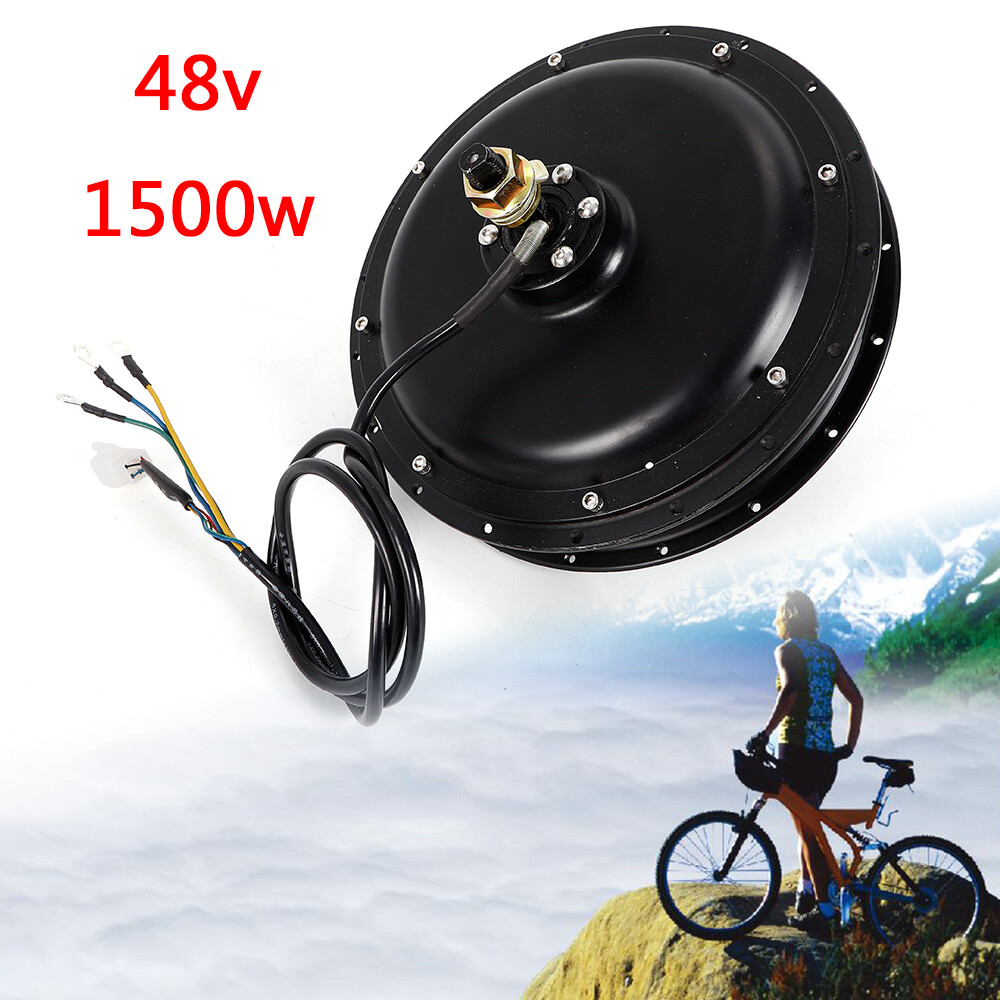 48V 1500W Fat Bike Hub Motor Powerful Brushless Ebike Motor Hub 500RPM