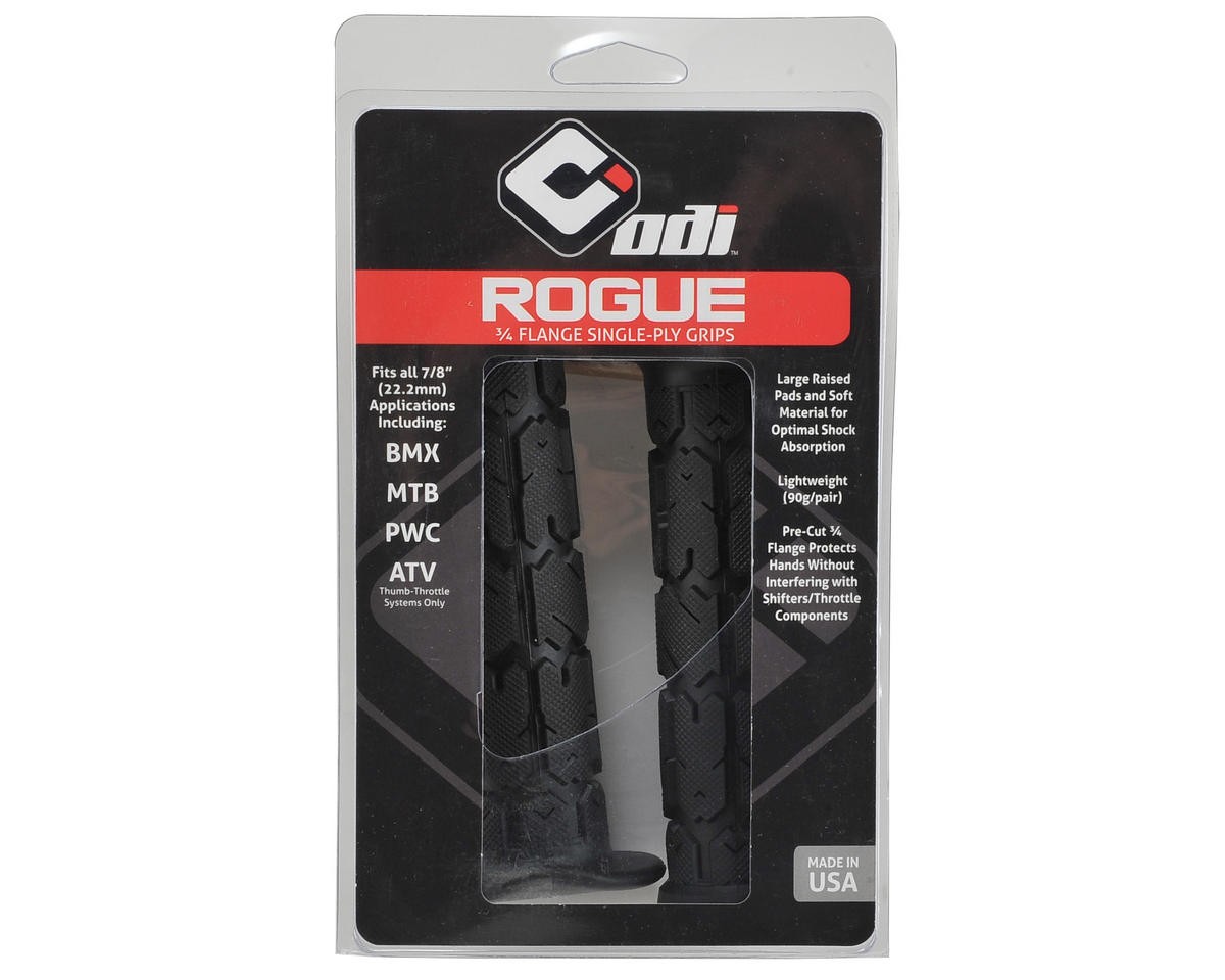 ODI Rogue Grips (Black) (125mm) [J01RGB]