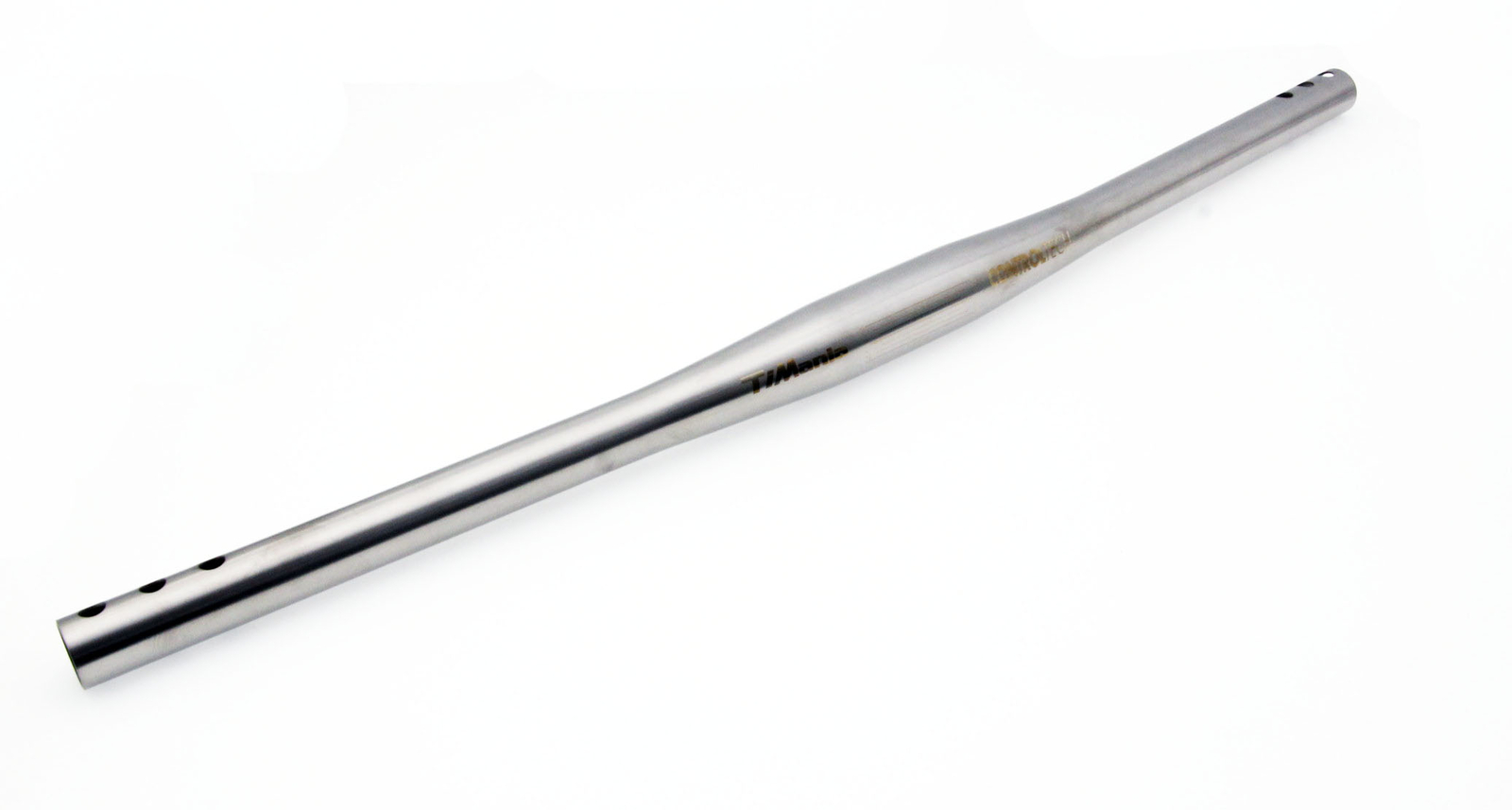 Controltech Timania MTB Riding Titanium Flat Handlebar Metal Color Bike