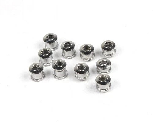 Stainless Steel MTB Road Bike Chainring Screws Bolts Single Double Triple Speeds
