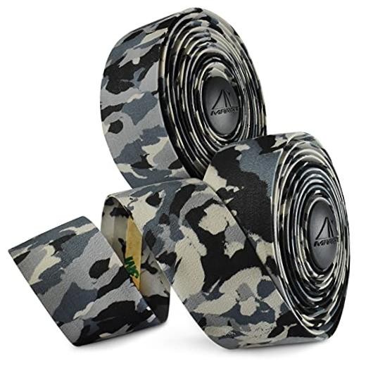 Road Bike Handlebar Tape – Road Cycling Bicycle Handle Urban Camo Gray/Black