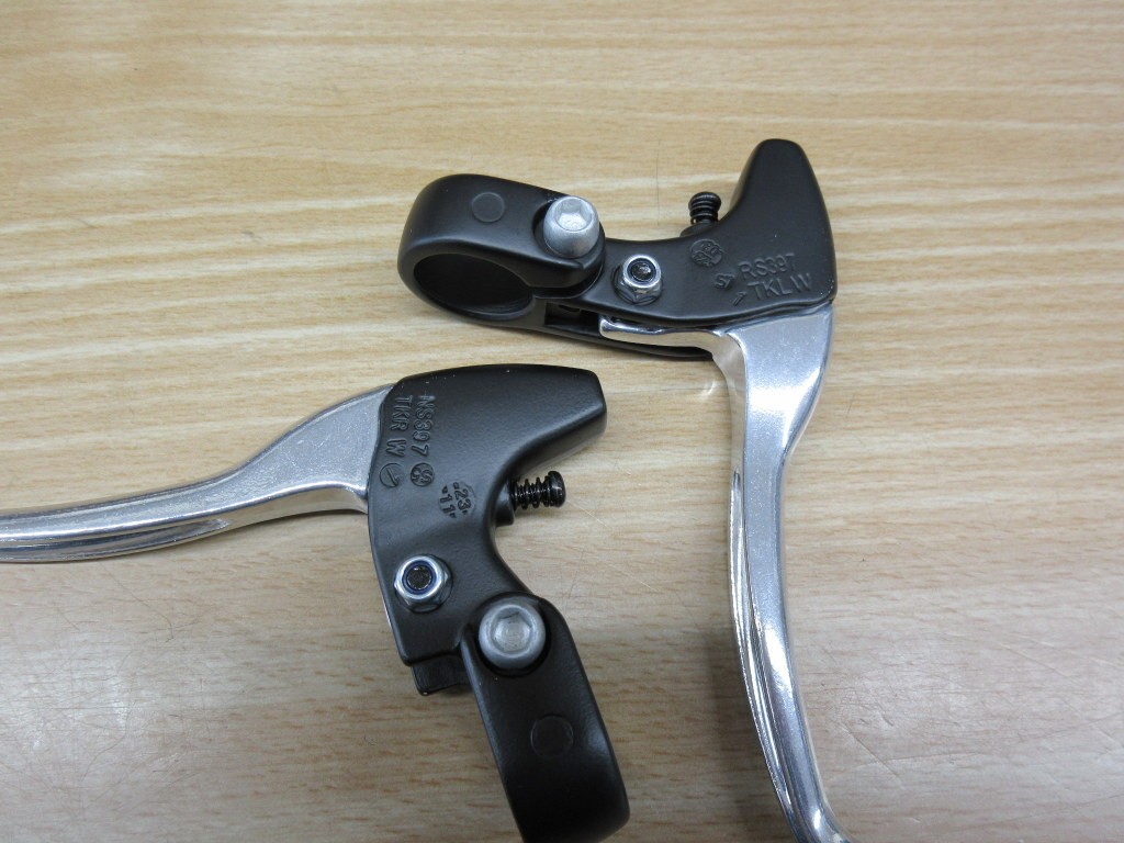 Panasonic Genuine Aluminum Brake Lever – Silver/Black, for Caliper Brakes, Left