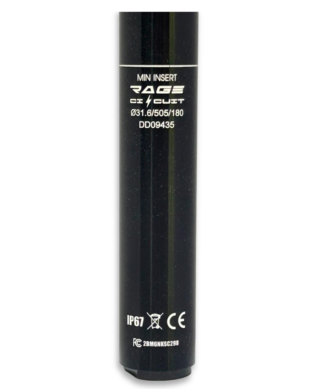 KS Rage Circuit Wireless Dropper Seatpost 31.6x505mm 180mm Travel MTB