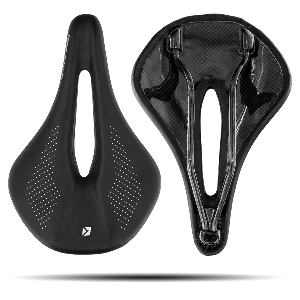 3D Printed Bike Saddle Carbon Fiber 240×143/155mm Mountain Road Bicycle Cushion