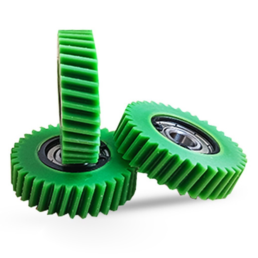 Set of 3 Nylon Skew Gears 36T 385mm for Electric Bike Motor with 608 Bearings