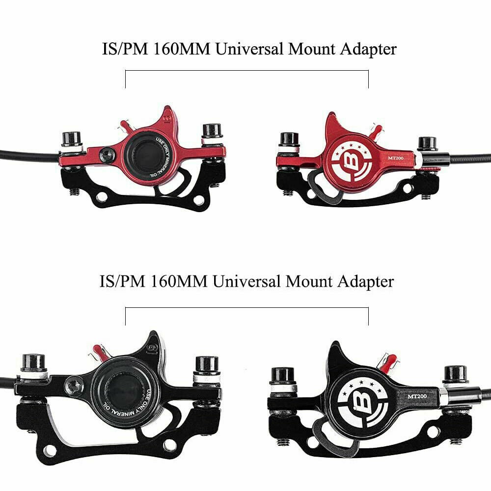 BUCKLOS MTB200 Hydraulic Disc Brake Front Rear 160mm Bicycle 800/1500mm Aluminum