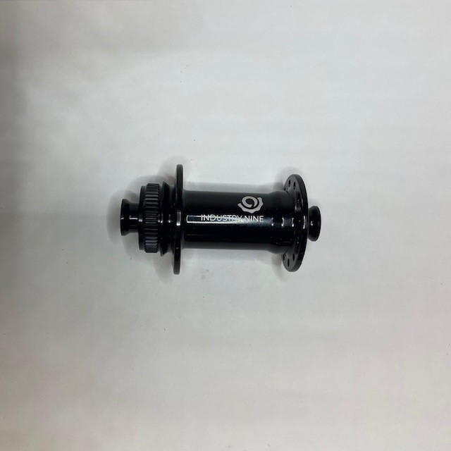 Industry Nine 1/1 Front Hub – 12 x 100mm, Center-Lock, Black, 24H