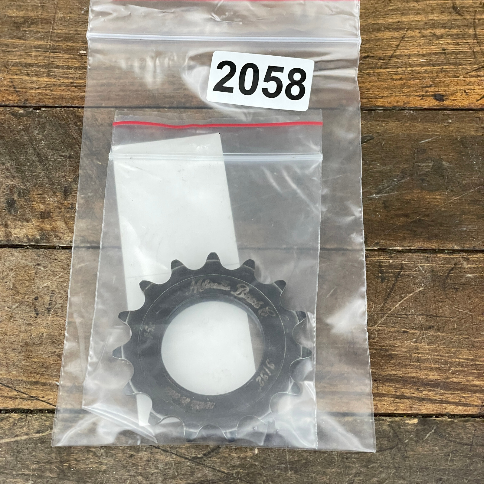 Milwaukee Bicycle Co Track Cog 15 Tooth 15t Made USA English Threaded Fixie Bike