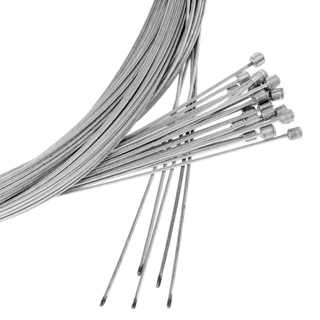 20Pcs er Derailleur Cable Galvanized Steel Inner Wire 2m 1mm