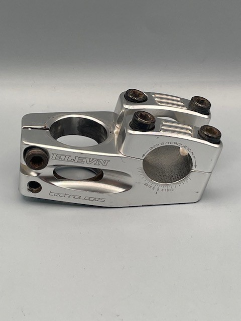 Elevn 1″ x 38mm Top Load BMX Threadless Stem Polished