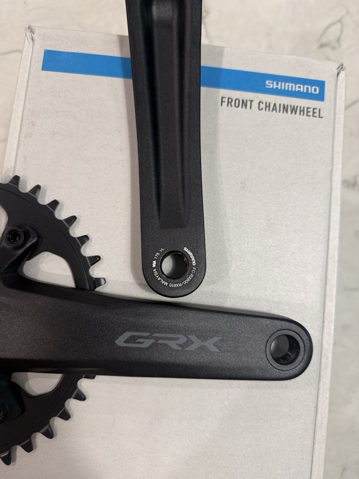 NEW Shimano GRX 40T 1×12 Crankset 175mm 12speed