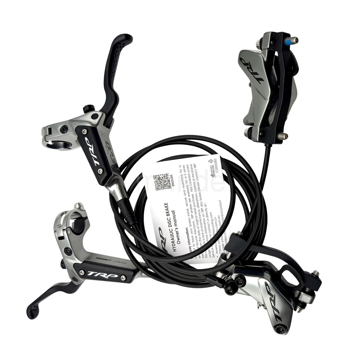 Trp DH-R EVO HD-M846 EMTB Hydraulic Disc Brake Set 4-Piston Front+Rear fit 223