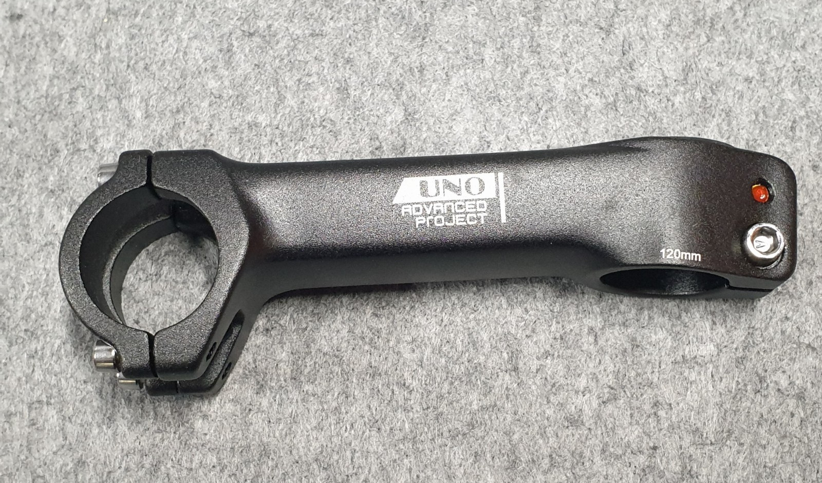 UNO Advanced Project Bike Ultra Light Weight -7° Stem 31.8 x 120mm Black