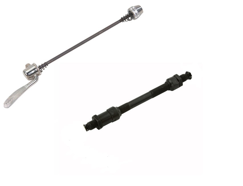 BICYCLE REAR AXLE 3/8″ X 145MM WITH QUICK RELEASE BIKES CYCLING NEW