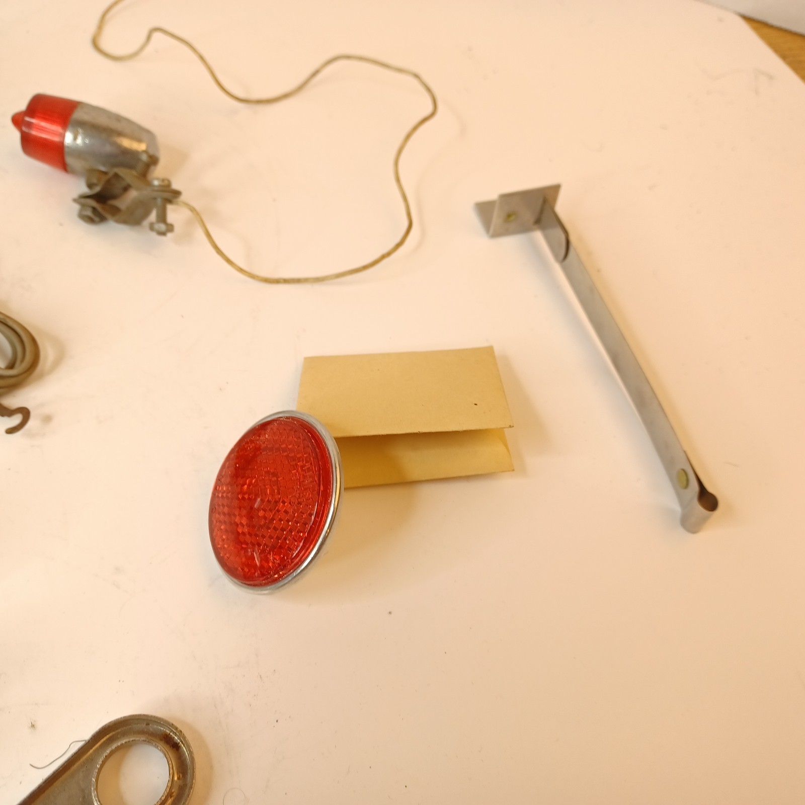 Lot of Assorted Bicycle Parts Generator Reflecter Tail Lights