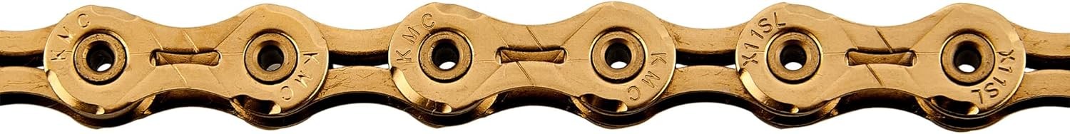 KMC X11SL 11-Speed 118 links Hollow pin Bicycle Chain Glod