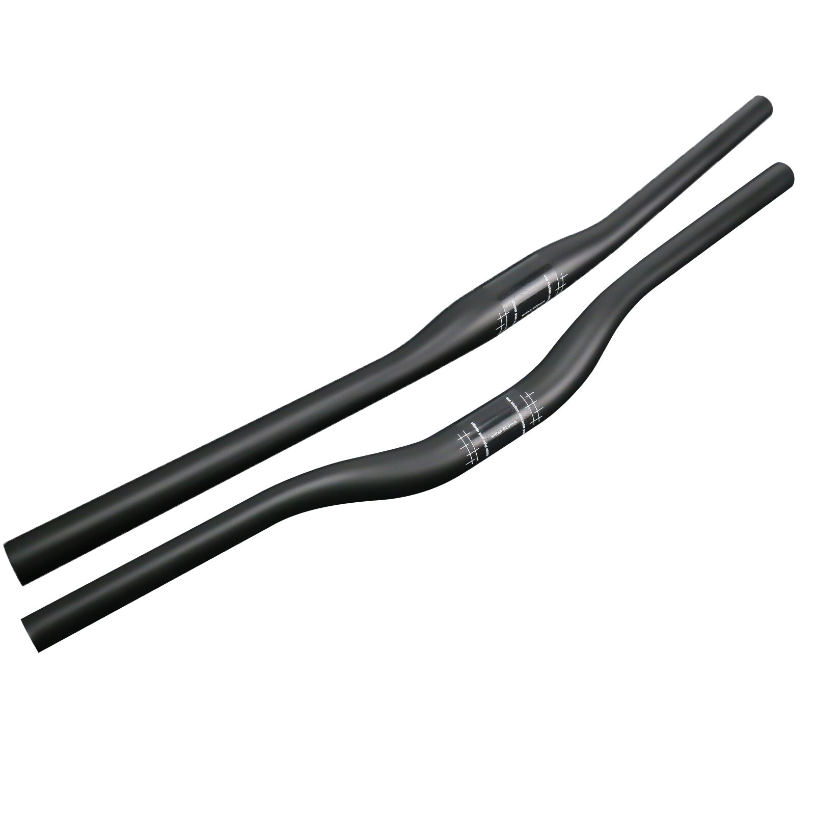 31.8 MTB Mountain Bike Handlebar Carbon Downhill Cycling Flat Riser Bar Handle