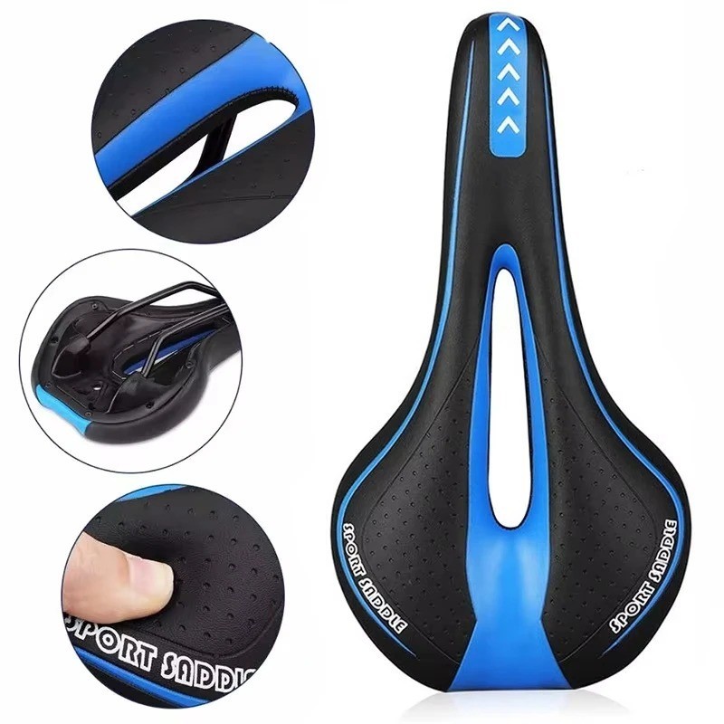 Soft Gel Bike Saddle Seat Comfort Bicycle Cycling Mountain Road Cushion Padded: