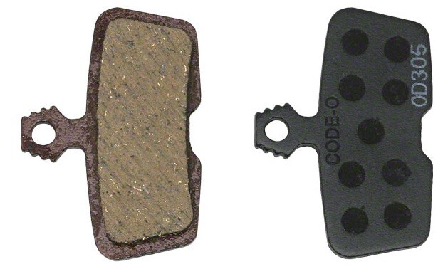 SRAM Disc Brake Pads – Organic, Steel, Quiet, For Code/Code R/RSC/GuideRE