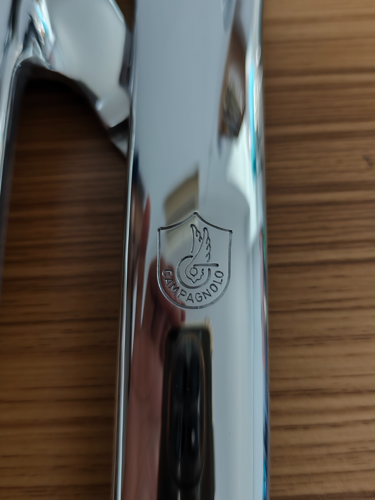 DIY Unbranded PISTA ROAD crankset Polished Engraved 165mm 144BCD