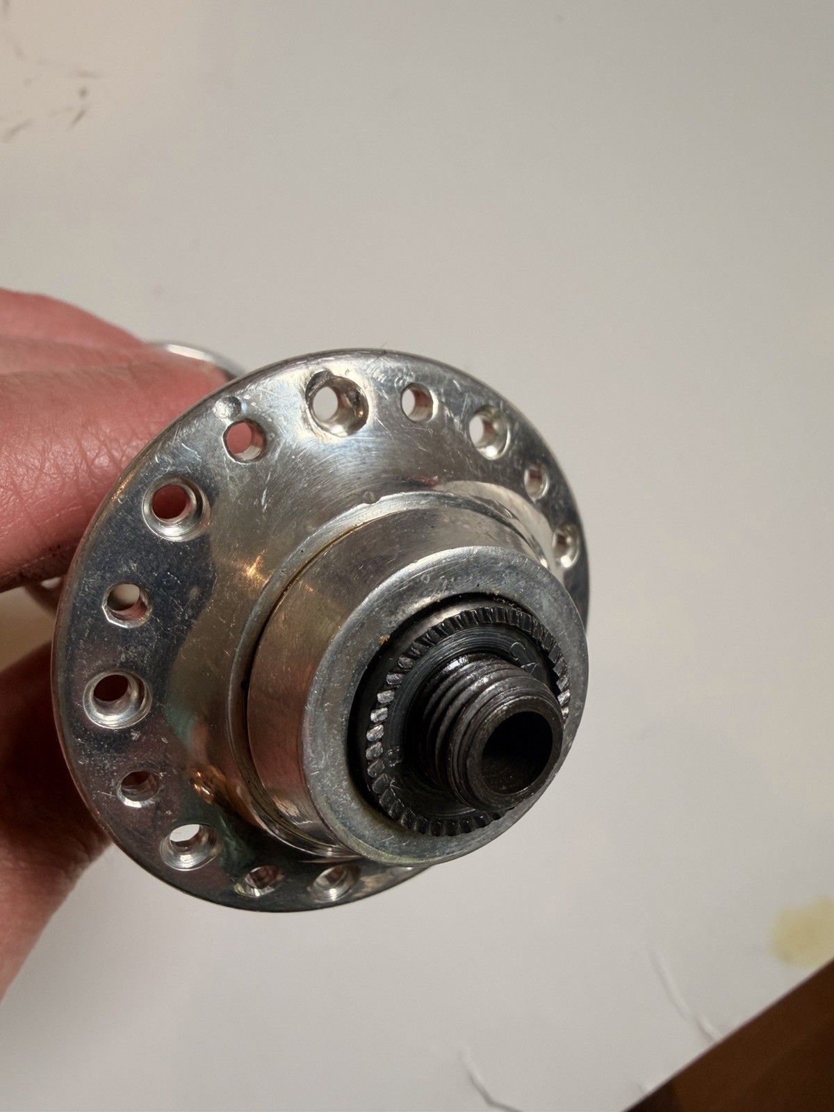 Vintage Campagnolo C-Record Hubset – 36H – 126/100 mm- NOS