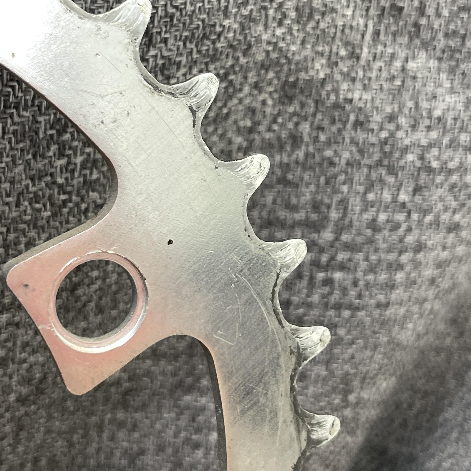 Vintage Sugino 40T Chainring 110 BCD 5-Arm Silver Japan Bike 40 Tooth Alloy